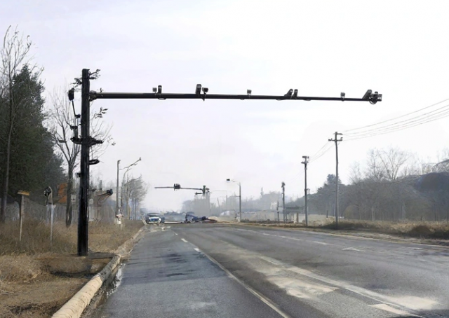 CCTV Camera Pole